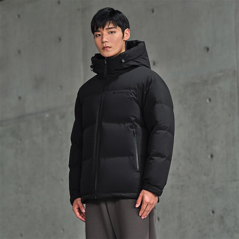 Tanboer Men's Hooded Short Puffer Down Jacket TF237353