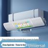 Universal Wall-Mounted Air Conditioner Wind Deflector - No Installation Windproof Guide Cover