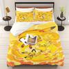 Pokemon Duvet Cover Set Comforter Bedding 3d Children'S Bedding Set 3-Piece 1 Quilt Cover King Size