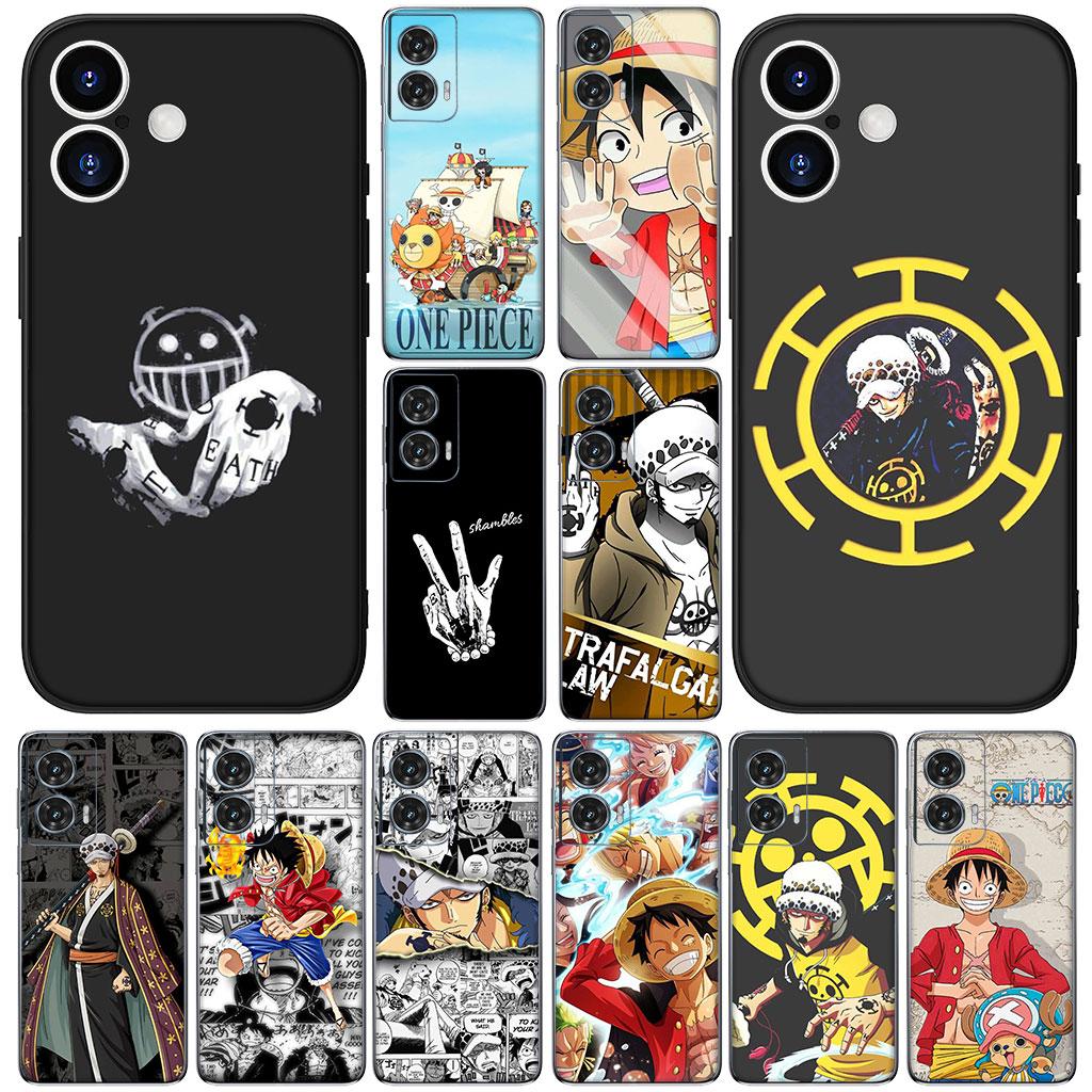Чехол-обложка One Piece Luffy Trafalgar D Water Law для Xiaomi Redmi Note 13 A3 A4 14 Pro Plus 9T 14C 13C 9C NFC + Pro+ 5G 4G