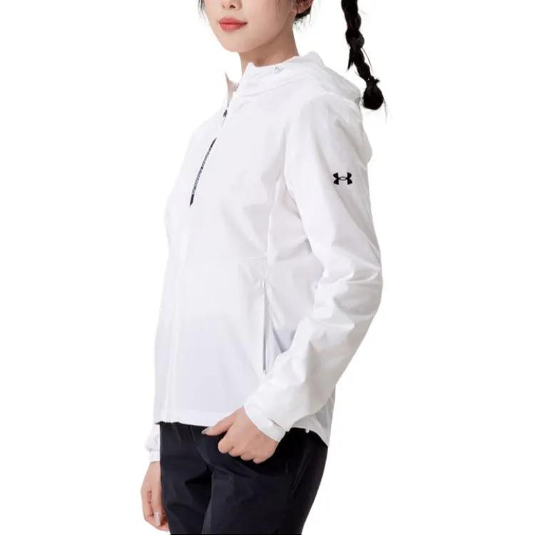 Under Armour Sun Protection Super Light Jacket Women's White (Unisex) Sun Protection Clothing 22500410 100