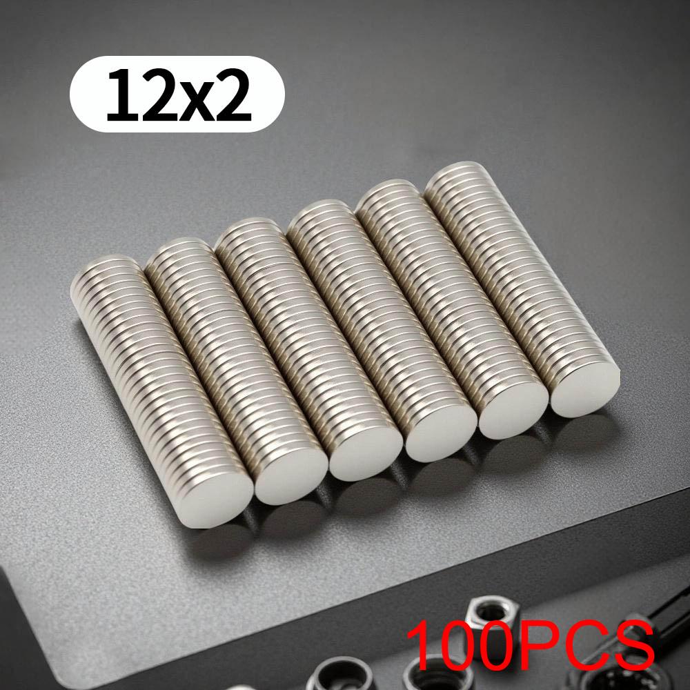 12X2MM магниты круглые для холодильника для офисной доски, подходящие инструменты для дома, рабочего места и т. д. 12*2