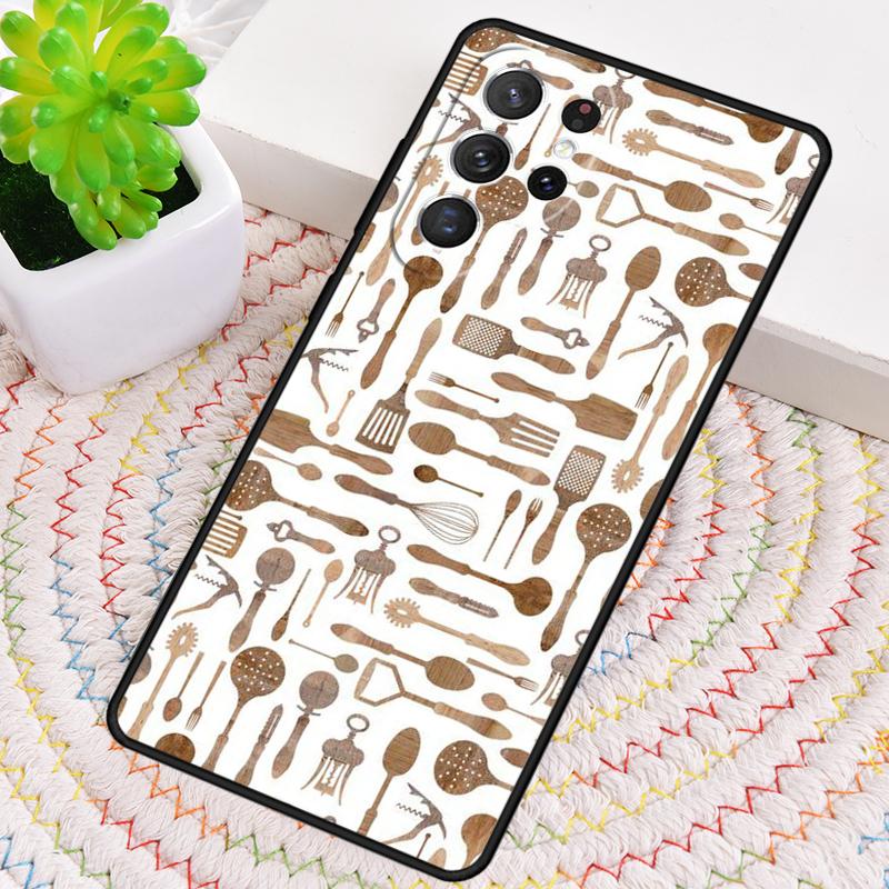 Мягкий чехол для телефона Baking Cook Chef для Samsung Galaxy note 10 pro S26 Ultra S23 S24 FE S25 S21 S22 PLUS ударопрочный