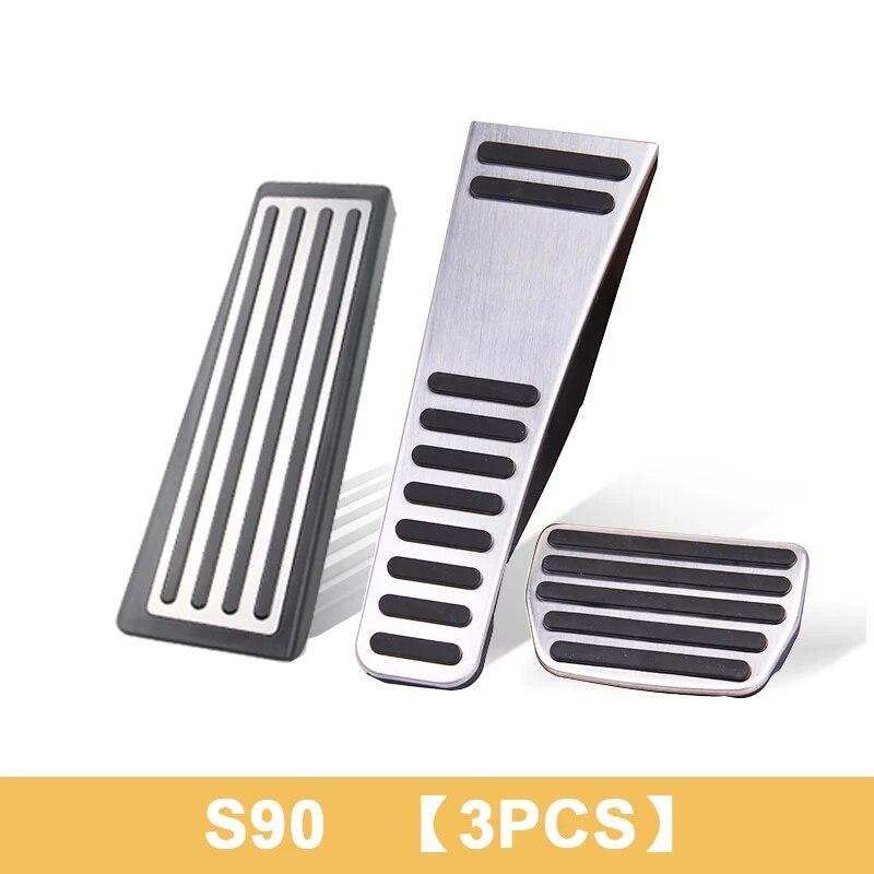 Для Volvo XC60 XC90 S90 V90 2018-нержавеющая сталь, автомобильный акселератор, педаль топлива, подставка для ног, подставка для ног, педали, аксессуары