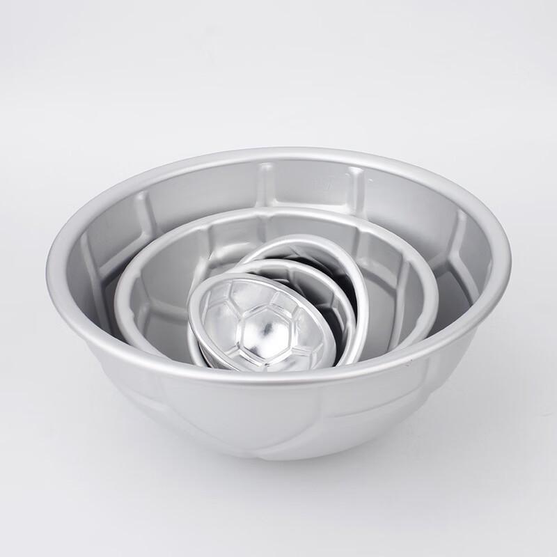 Anodized Football Hemisphere Cake Mold