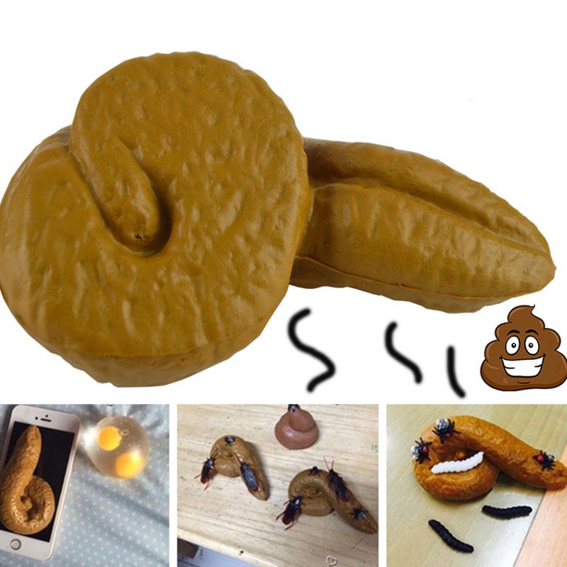 Simulation Toy Tricky Spoof Funny Prank Joke Fake Poop Decoration