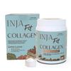INJA Wellness Fit Marine Collagen Supplement для коллагенового порошка с витамином C, японская формула, здоровые суставы и мышцы, кофейный вкус, 250 г