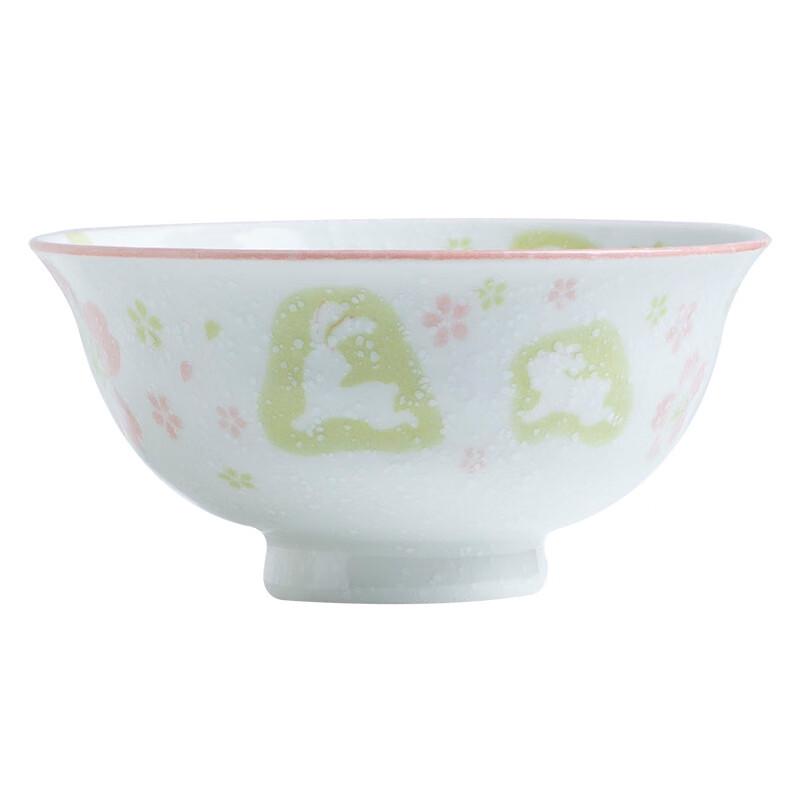 Ru Han Japanese Style Cartoon Ceramic Rice Bowl Set