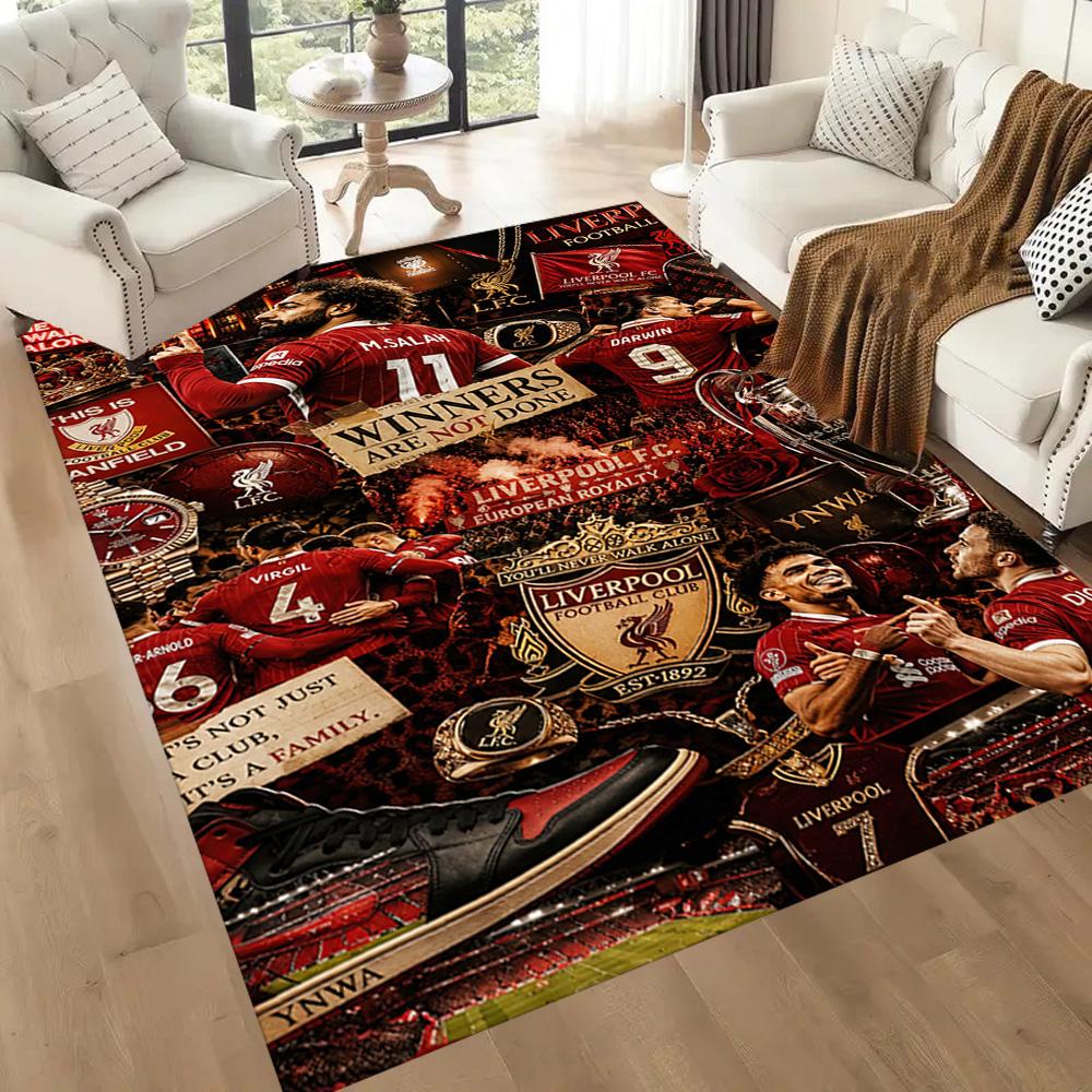 Liverpool Football Club Carpet Perfect For Entryway Outdoor Hallway Study Room Antislip Carpet Decorate Offices Wedding Party Gift