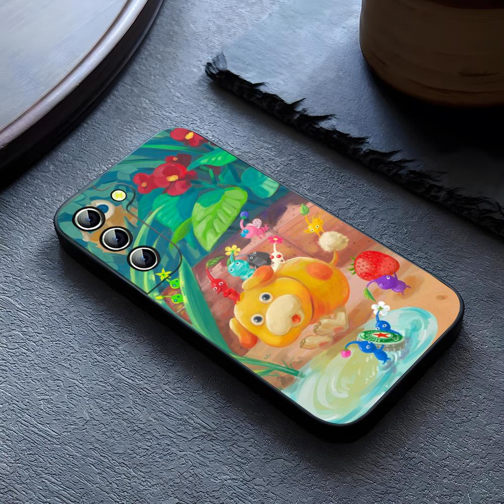 PIKMIN 4 Phone Case For Samsung Galaxy S26 S24 S23 S22 S25 S21 S20 Ultra Fe Plus A54 A24 A55 A53 Coque