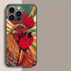 Крутой петух, приносящий деньги, чехол для телефона для iPhone 17 Air 15 Pro 14 Plus 16 Pro Max 17E 16E 12 13 Mini 11 Защитный чехол Милые Fundas