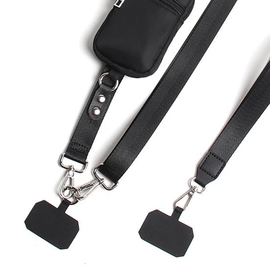 Yousheng Нагрудный шнурок Свободные руки Держатель для телефона Ремешок для переноски телефона с RFID-кошельком Удобный слинг для телефона для всех смартфонов