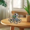 Blue-Ringed Octopus Figurine Animal Statue Realistic Looking Vivid Shape Octopus Resin Ornament Fish Tank Decoration