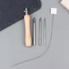 Регулируемый набор для вышивки punch needle 5 шт. для DIY ручных поделок Простая игла для шитья Изготовление подарков