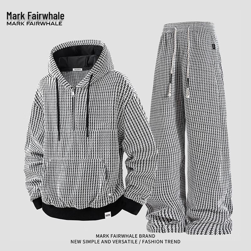 Mark Fairwhale Мужской повседневный спортивный костюм с капюшоном