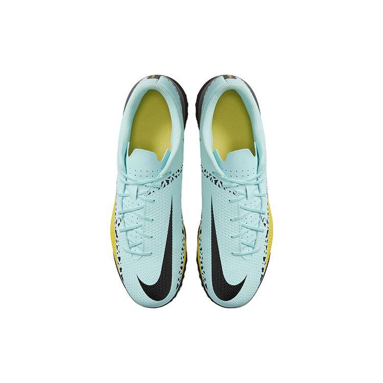 Nike Футбольные бутсы Phantom GT TF Мужские кроссовки Сине-желтые DC0821-407