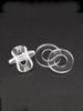 PVC Waterproof Insulating Gasket: Leakproof, Transparent Soft Pad Round Washer.