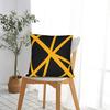 Наволочки Van Halen Абстрактные Черно-Желтые С Линиями Современная Наволочка Для Дивана Диванчика Спальни Мягкая Наволочка