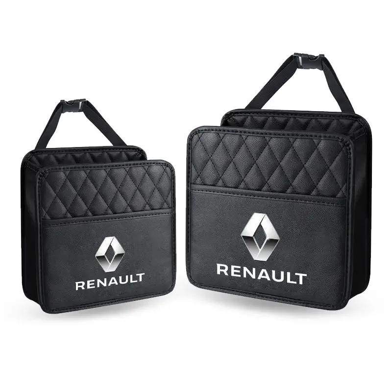 2026 Горячие Для Renault Внутренние Наклейки Автомобильный Органайзер Многофункциональная Сумка-органайзер на Сиденье Автомобиля Водонепроницаемый Подвесной Органайзер на Сиденье Автомобиля