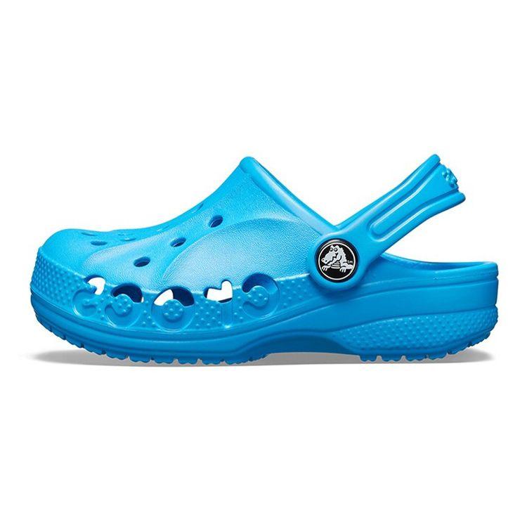 Crocs Comfortable Beach Clogs Kids Sandals Blue 207013-456