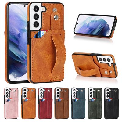 Новый чехол для мобильного телефона S24, подходящий для Samsung A53 5g, защитный чехол с ремешком на запястье, кожаный чехол для мобильного телефона XR с карманом для карт