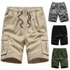 Men Outdoor Large Size Multi-pocket Loose Casual Fashion Overalls Shorts