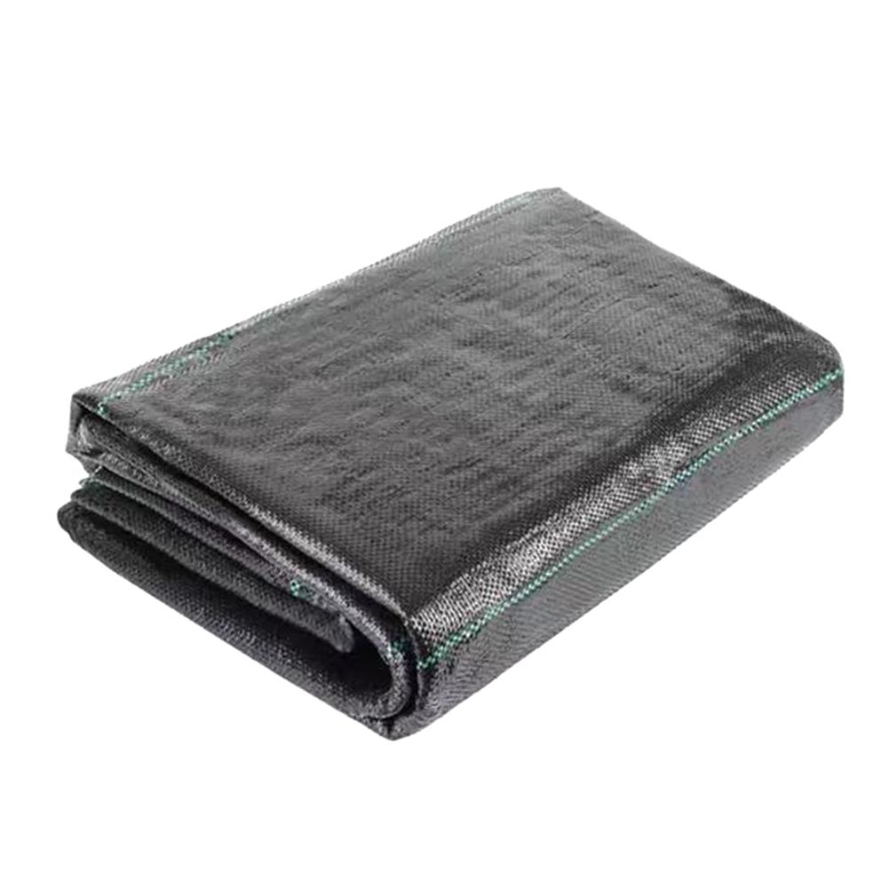 Ткань для защиты от сорняков Ткань для сада и ландшафта Двухслойная ткань Перекрестный дизайн Прочный сверхпрочный чехол с направляющей полосой Помогает выровнять растения