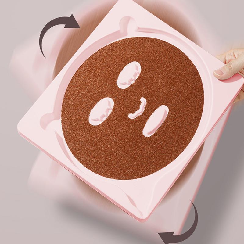 Пластина для изготовления масок для лица, машинка для изготовления масок, прозрачный лоток для многоразовых масок, инструмент для самостоятельного изготовления