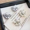 Korean Style Pearl Tassel Earrings – Autumn/Winter, Elegant and Gentle Look for Women
