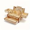 1 шт. 3D деревянная головоломка Шкатулка для сокровищ DIY Поделка Механический подарок для любителей головоломок