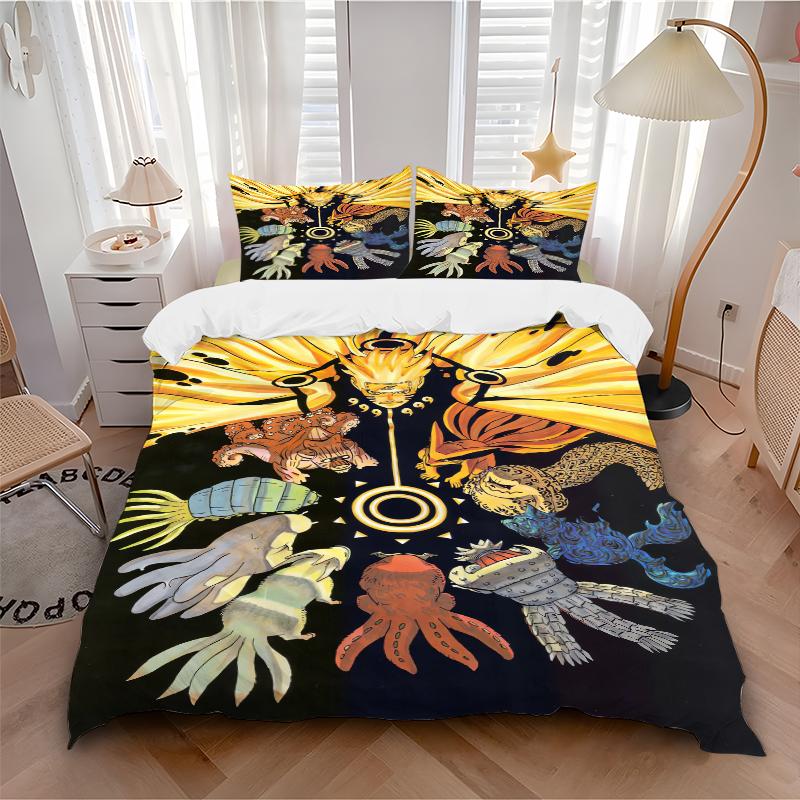 3Pcs Zodiacal Creatures Bedding Set Quilt Cover Pillowcase Home Christmas Xmas Halloween Gift 1 Duvet Cover 2 Pillowcase M924160
