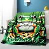 1PC Custom Name Frog Mushrooms flannel blanket versatile,all-season throw suitable for the living room,bedroom,camping,travel,and gift