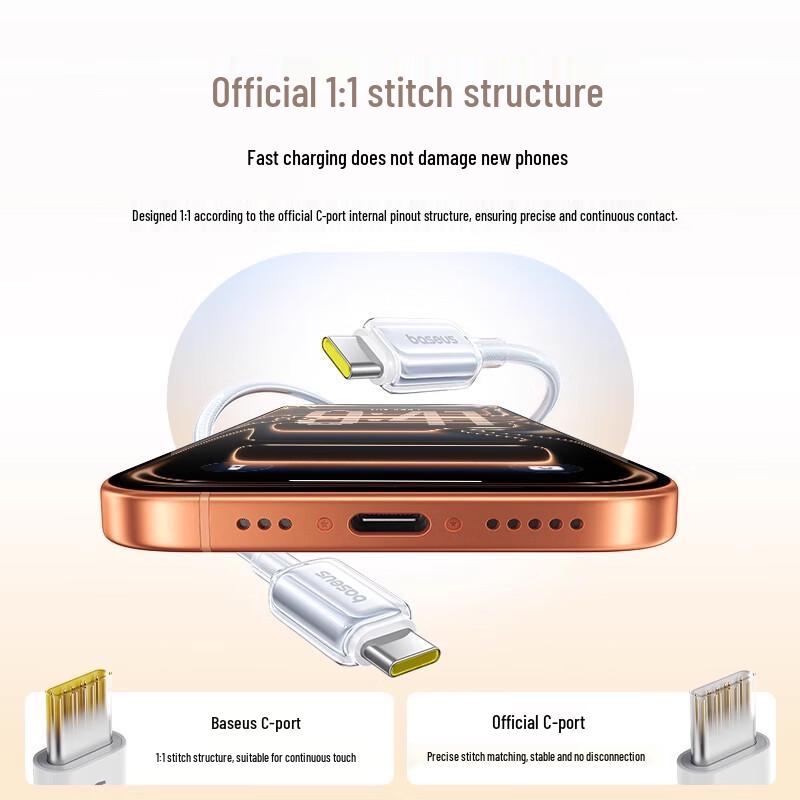 Baseus PD100W Type-C to Type-C Fast Charging Cable