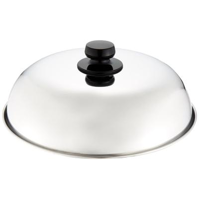 Крышка для стейка Endo Shoji для окономияки, внутренний диаметр 260 мм, нержавеющая сталь для устойчивости к ржавчине и гигиены, ручка из смолы для термостойкости, K