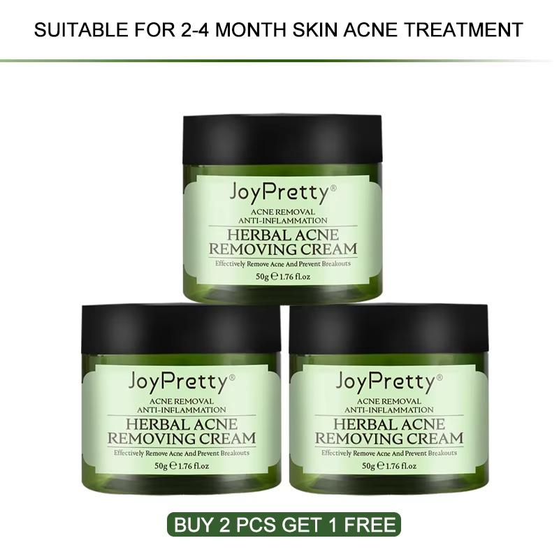 JoyPretty Herbal Acne Face Cream Body Pimple Treatment Oil Control Увлажняющие кремы для лица Средства по уходу за кожей Красота