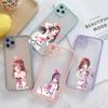 Cute Virtual Idol Kizuna AI Phone Case For IPhone 14 13 12 11 Mini Pro Max XS X Max XR 8 7 Plus SE 2022 Skin Color Phone Cover