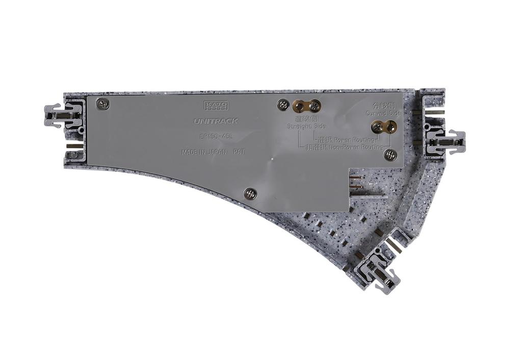 KATO N Gauge Unitrack Compact Electric Turnout Left R150-45 Degrees 20-240 Model Railway Track