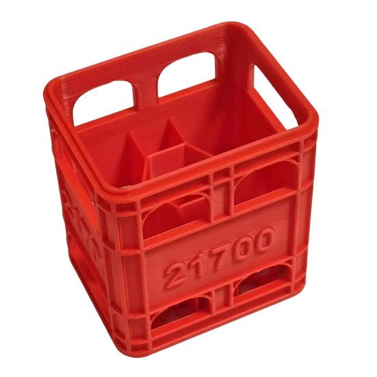 Коробка для хранения батареек с надежной защелкой, компактный органайзер для батареек