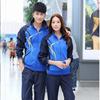 Autumn Mens Outdoor Sports Tracksuit Fitness Jogging Suit Female Sweatshirt Sweatpants Two Piece Set