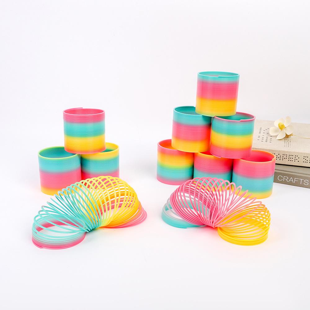 Medium Magic Rainbow Circle Educational Stacking Toy for Kids (5.8*6CM)