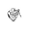 925 Sterling Silver Openwork Paw Print Infinity Charm Bead Fit New Bracelet Necklace Jewelry Gift For Women 
