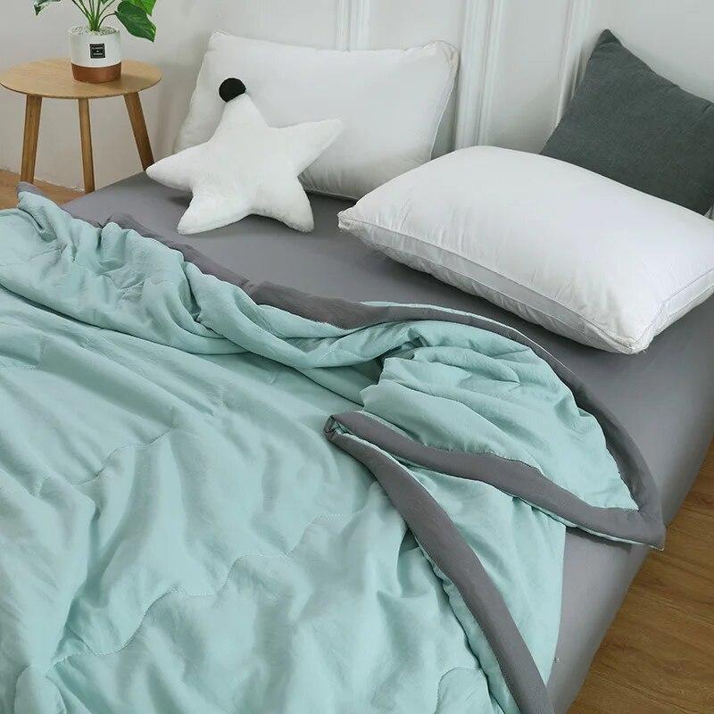 Летнее одеяло, тонкие одеяла, домашнее мягкое, приятное для кожи, для детей и взрослых, кондиционер, одеяло, детское одеяло, двуспальная кровать, одеяло королевского размера