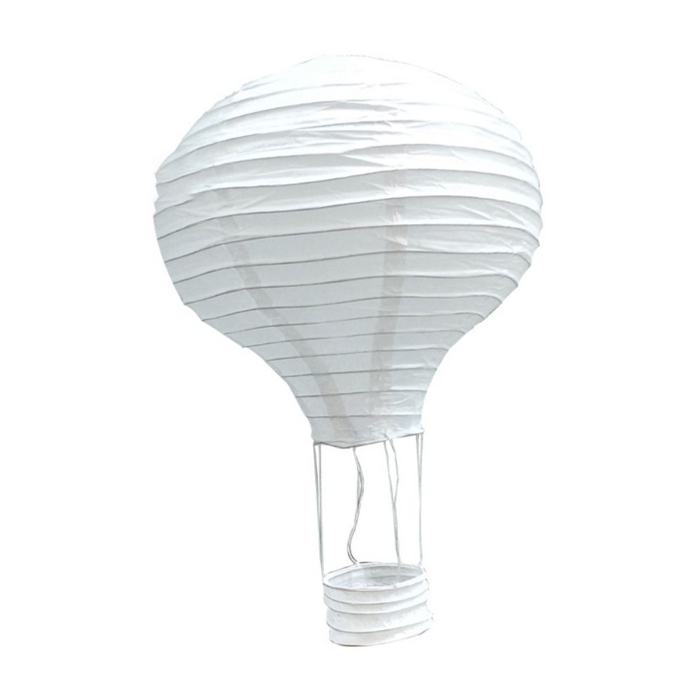Handmade Paper Lantern DIY Festival Lantern Folding Paper Lantern Air Balloon Lantern  for Party