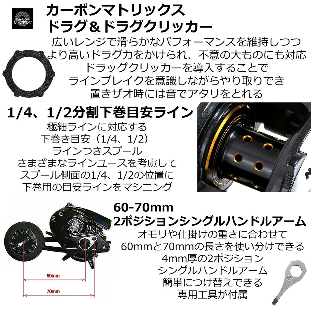 AbuGarcia MAX DLC большой экран цифровой счетчик строк левосторонний средний глубокий желобок высокая передача силовая ручка модель MHP-L