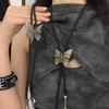 Boho Five-pointed Star Bolo Tie Ethnic Style Bronze Butterfly Choker Party