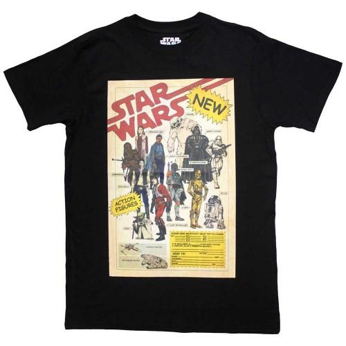 STAR WARS Футболка унисекс с фигурками героев для взрослых
