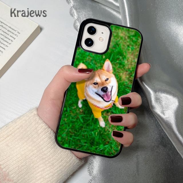 Krajews Животное Акита-ину Мягкий Чехол-накладка Для iPhone 17 Air 16 15 14 plus 12 13 pro max coque Оболочка Fundas