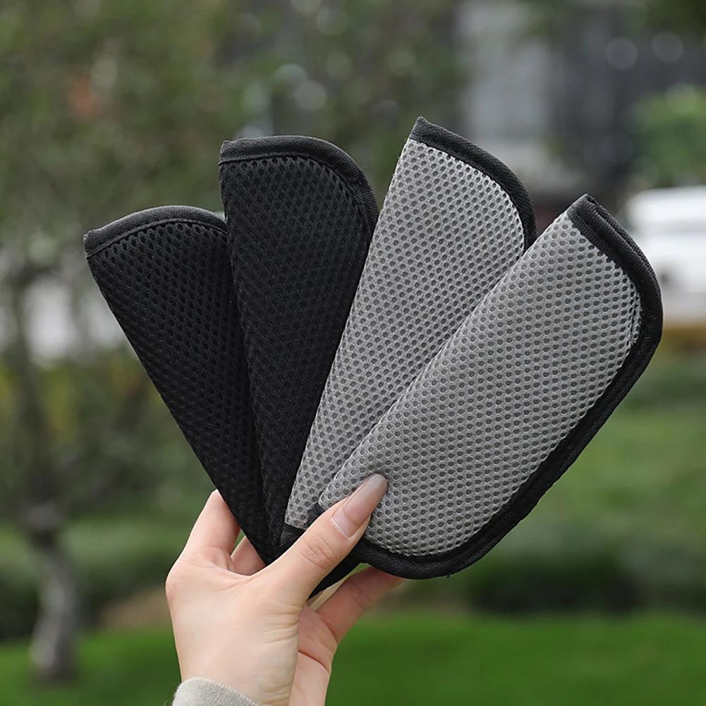 1 пара автомобильных ремней безопасности, защита плеч, дышащая сетчатая накладка, чехол для ремня безопасности для детей, аксессуары для салона автомобиля, четыре сезона