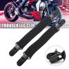 1 Pair Boot Straps Riding Pant Clips Stirrups Clips Arrival Useful Elastic Motorcycle Bicycle Biker Leg Strap Car Pant Clips