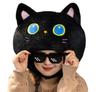 Cat Hat Cosplay Cat Kitty Black Cat Halloween Transformation Mask Headwear Plush Kigurumi Headgear Fluffy Cute Halloween [DOKiDOKi] [Product]